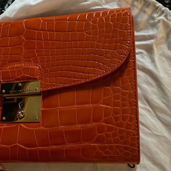 MARC JACOBS Orange Alligator $9K BAG 🧡 - Picture 6 of 12